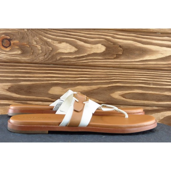 Cole Haan Grandos Sz 7 B Brown Flip Flop Synthetic Women Sandals W14563 - Picture 4 of 9